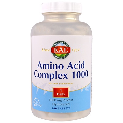 Amino Acid Complex 1000, 1000 mg, 100 Tablets