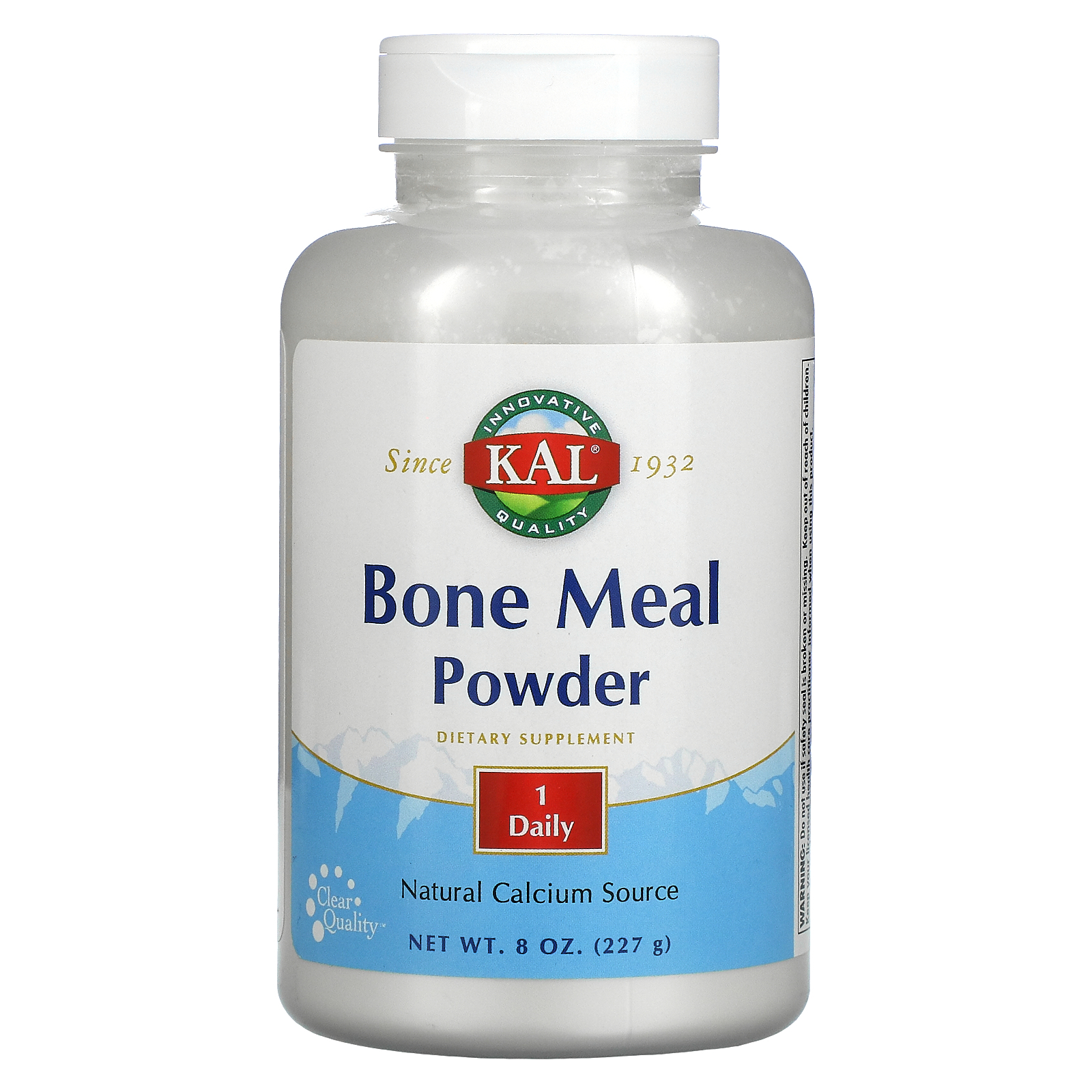 Kal Bone Meal Powder 8 Oz 227 G