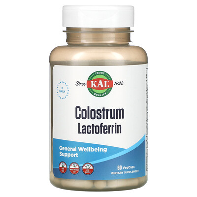 

KAL Colostrum Lactoferrin 60 VegCaps