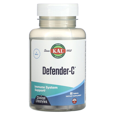 

KAL, Defender-C, 60 Tablets