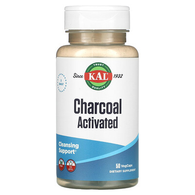 

KAL Charcoal Activated 50 VegCaps