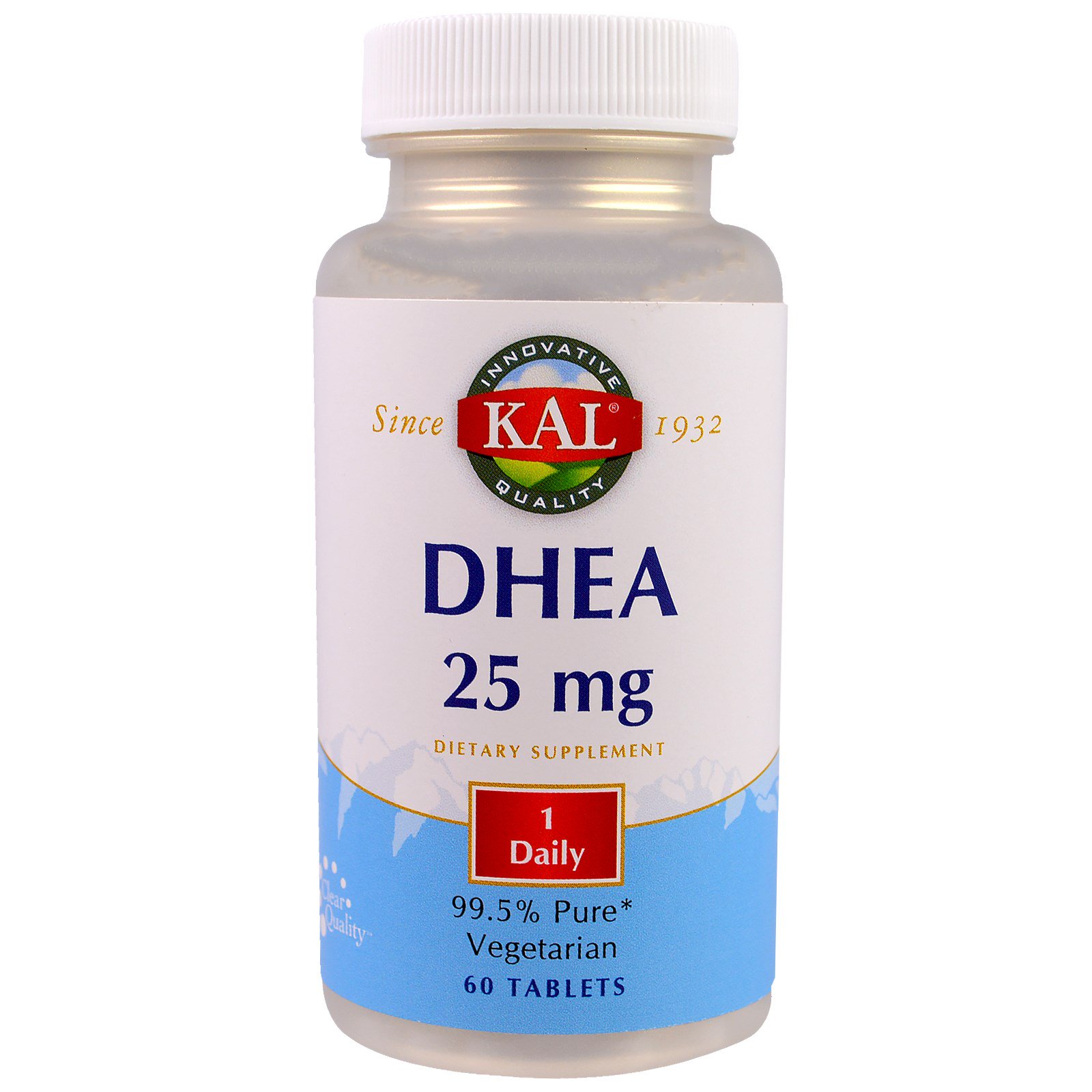 Kal Dhea 25 Mg 60 Tablets Iherb