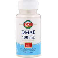 DMAE, 100 mg, 100 Tablets - изображение