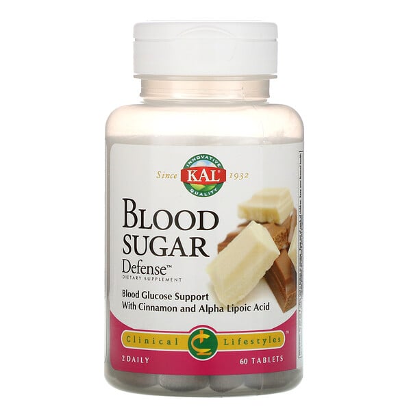 KAL, Defensa del azúcar en la sangre, 60 tabletas