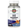 KAL, B-12  Methylcobalamin, Natural Tangerine, 1,000 mcg, 90 Micro Tablets