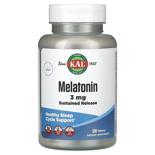 KAL, Melatonina, Liberación prolongada, 120 comprimidos