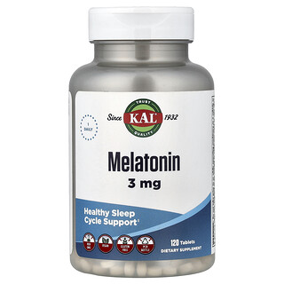 KAL, Melatonin, 120 Tablet