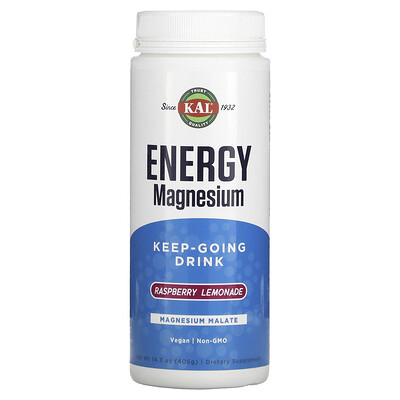 

KAL Energy Magnesium Keep-Going Drink Raspberry Lemonade 14.3 oz (405 g)