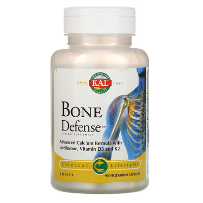 KAL Bone Defense, 90 Vegetarian Capsules