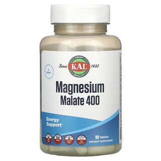 KAL, Magnesium Malate 400, Magnesiummalat, 90 Tabletten