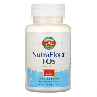 

KAL NutraFlora FOS, 4 унц. (113 г)