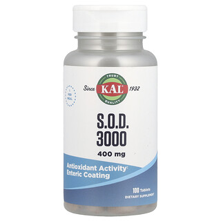 KAL, S.O.D. 3000, 400 mg, 100 Tablets