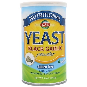 Отзывы о КАЛ, Nutritional Yeast, Black Garlic Powder, 6 oz (170 g)