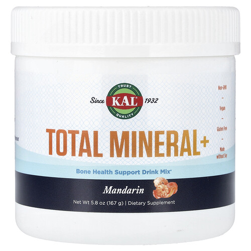 Kal Total Mineral+, Mandarin, 5.8 oz (167 g)