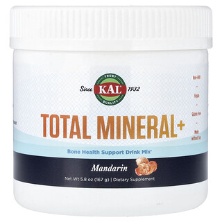 KAL, Total Mineral+, Mandarin, 5.8 oz (167 g)