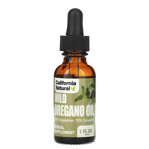 Отзывы о Калифарния Натурал, Wild Oregano Oil, 1 fl oz (30 ml)