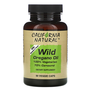 Отзывы о Калифарния Натурал, Wild Oregano Oil, 90 Capsules