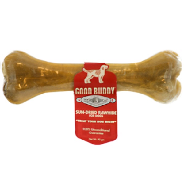 Castor & Pollux, Sun-Dried Rawhide Bone for Dogs, 90 g (Discontinued Item) 