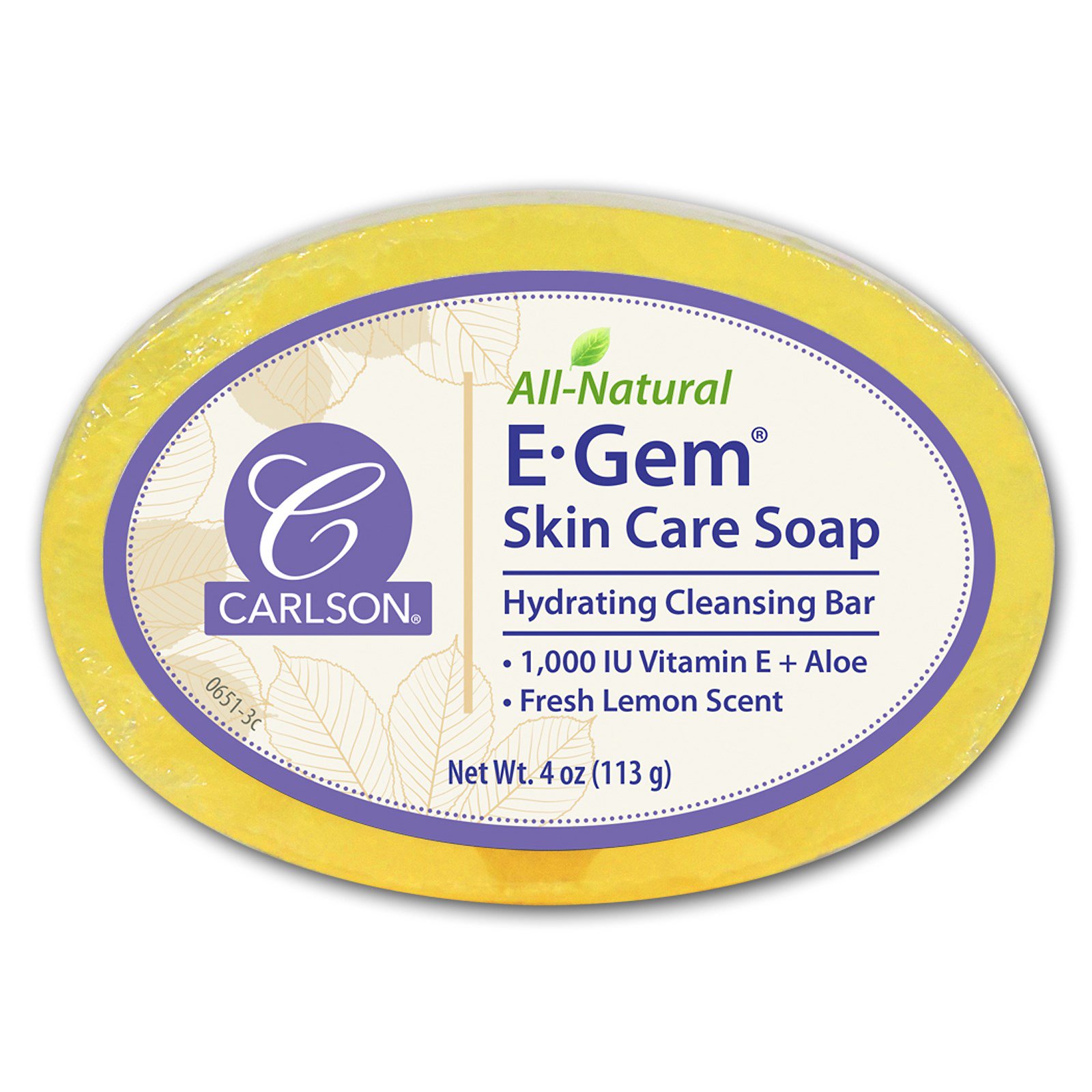 Carlson labs soap E gem 3.5oz (088395006517)