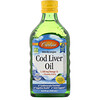 Carlson Labs, Wild Norwegian, Cod Liver Oil, Natural Lemon Flavor, 1,000 mg, 8.4 fl oz (250 ml)