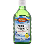Отзывы о Carlson Labs, Norwegian Super D Omega·3, Natural Lemon Flavor, 8.4 fl oz (250 ml)