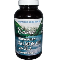Salmon Oil and GLA, 240 Softgels