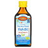 Carlson Labs, Kid's Norwegian, The Very Finest Fish Oil, Natural Lemon, 800 mg, 6.7 fl oz (200 ml)