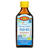 Carlson Labs, 兒童，挪威，優質魚油，天然檸檬味，800 毫克，6.7 盎司（200 毫升）