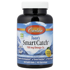 Smart Catch®, добавка для підтримки здоров’я підлітків, з натуральним лимонним смаком, 90 капсул