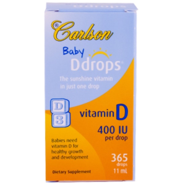 Carlson Labs Baby Ddrops 400 Iu 11 Ml Iherbcom