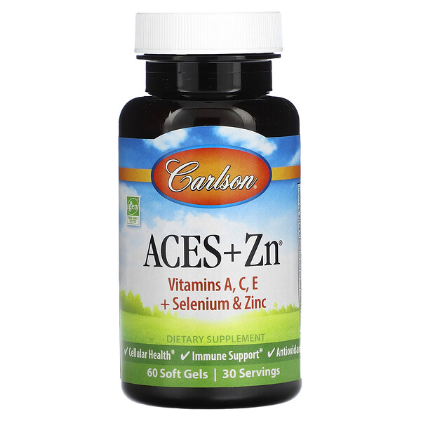 Carlson‏, Aces + Zn, ‏60 כמוסות רכות