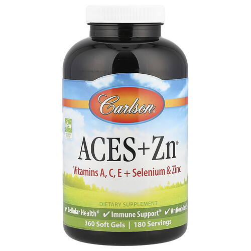 Carlson Aces + Zn®, 360 Soft Gels