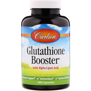 Карлсон Лэбс, Glutathione Booster, 180 Capsules отзывы покупателей