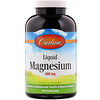 Carlson Labs, Magnésio Líquido, 400 mg, 250 Soft Gels