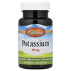 Potássio, 99 mg, 100 comprimidos