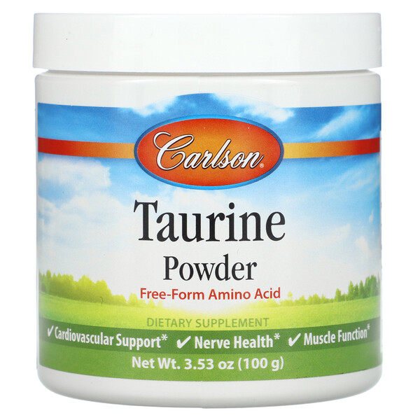 Carlson‏, Taurine Powder, 3.53 oz (100 g)