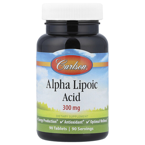 Carlson, Alpha-Liponsäure, 90 Tabletten
