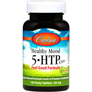 Отзывы о Карлсон Лэбс, Healthy Mood, 5-HTP Elite, 50 mg, 120 Tasty Tablets