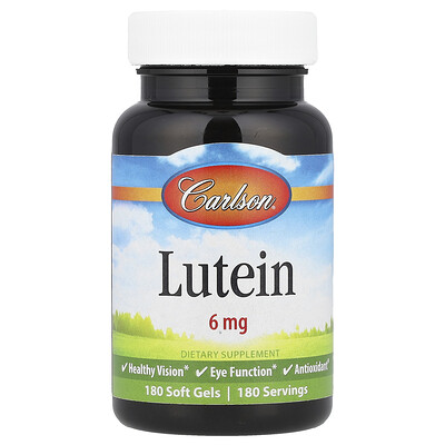 Product Image for Carlson, Lutein, 180 Soft Gels