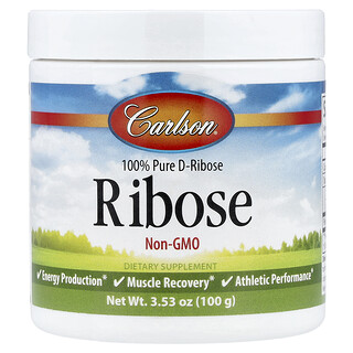 كارلسون‏, Ribose, 3.53 oz (100 g)