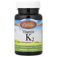 Вітамін K2, 45 мкг, 90 капсул