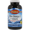 Elite with Omega3 plus D3 K2, 700 mg, 180 Soft Gels