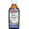 Carlson Labs‏, MCT & Omega-3, Natural Lemon Lime, 6.7 fl oz (200 ml)
