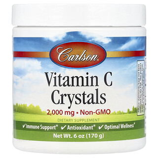 Carlson, Vitamin C Crystals, 6 oz (170 g)
