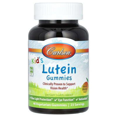 Carlson Kid's Lutein Gummies: Supporting Children's Vision Health