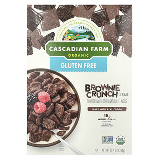 Cascadian Farm, Cereal Brown Crunch orgánico, 351 g (12,4 oz)