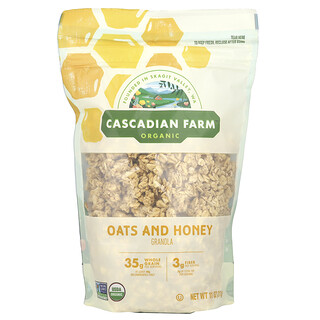 Cascadian Farm, Oat Organik dan Granola Madu, 11 oz (311 g)