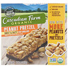 Cascadian Farm, Orgânicas, Barras Consistentes de Granola, Doce & Salgada, Pretzel de Amendoim, 5 Barras, 1.2 oz (35 g) Cada