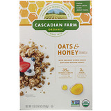 Cascadian Farm, Органическая гранола из овсяной крупы с медом , 16 унций (453 г) отзывы