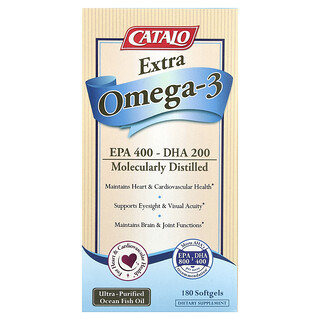 CATALO, Extra Omega-3 , 180 Softgels